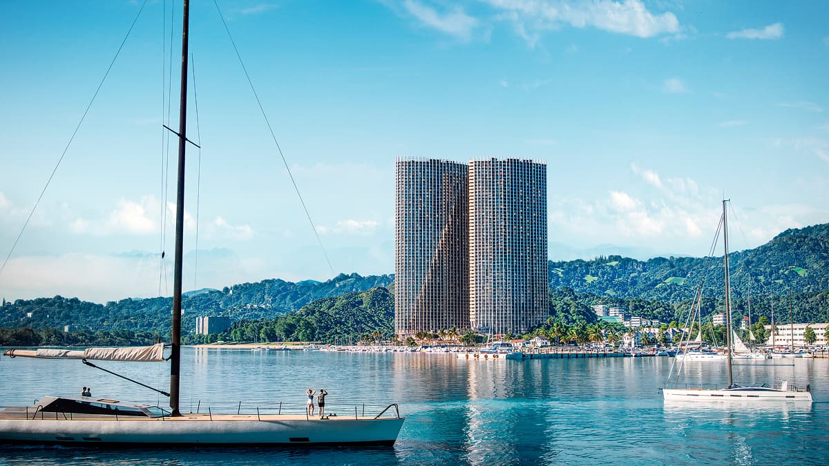 The development of Corall Seaside Resort in Batumi is now underway